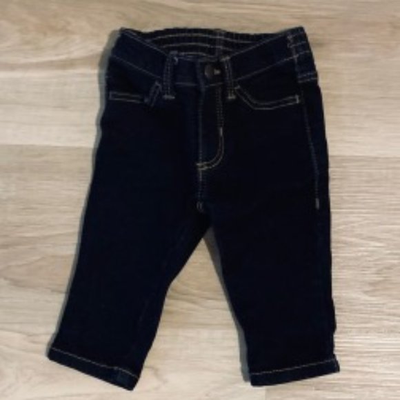 Old Navy Stretch Denim Jeans 6-12 Months - Picture 1 of 1